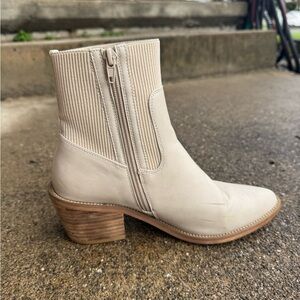 DV by Dolce Vita Beige Ankle Boots